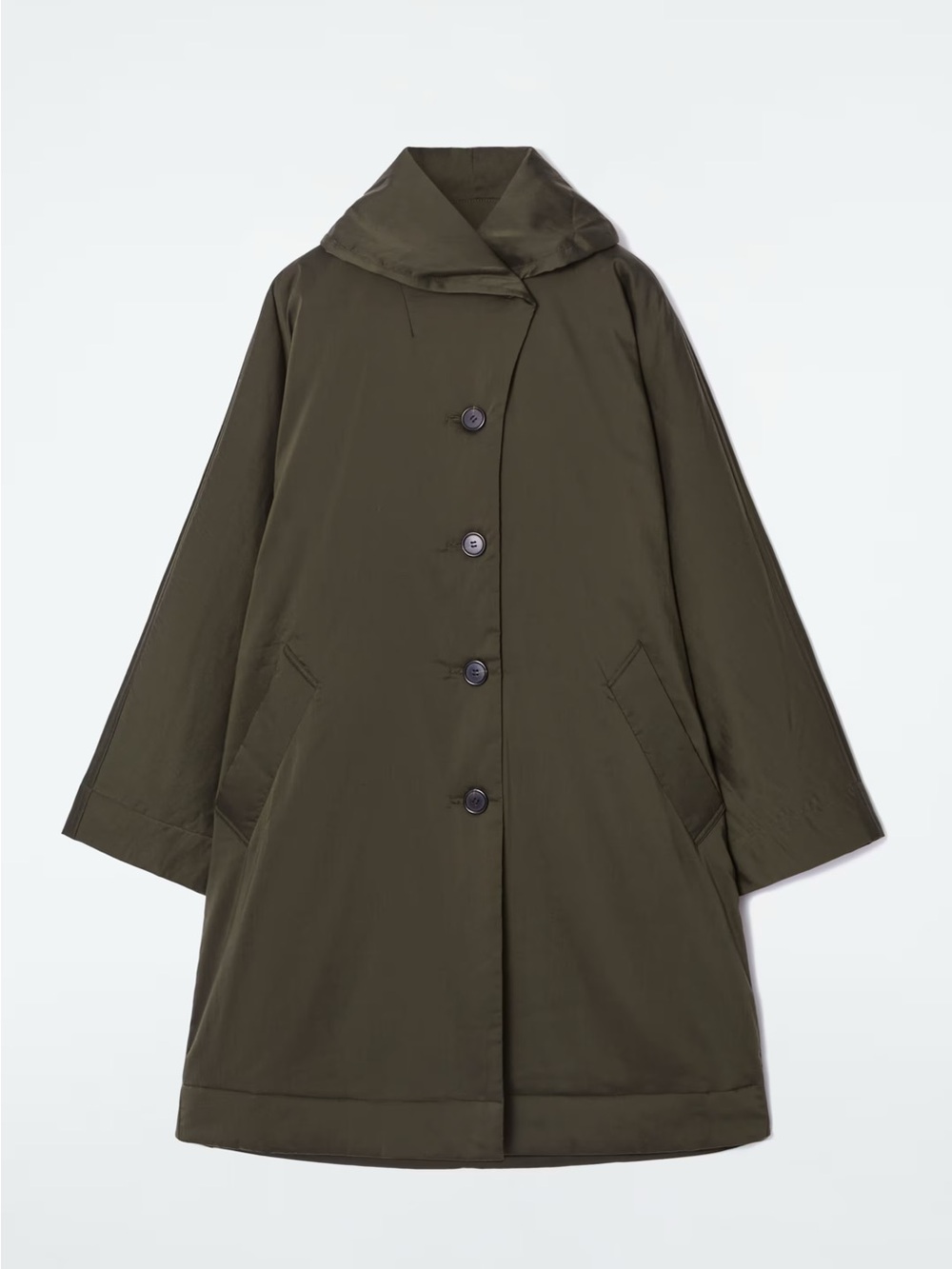COS Oversized Shawl-collar Padded Coat